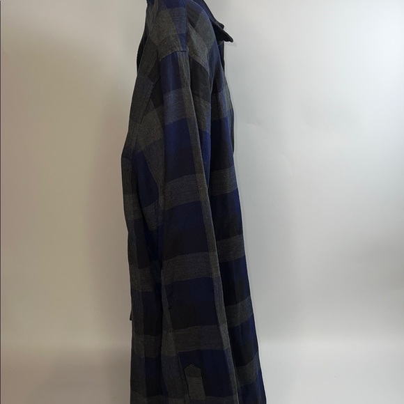👔NEW VINCE MENS PLAID BUTTON UP LONG SLEEVE SHIRT 100% COTTON SIZE XXL - Picture 6 of 10